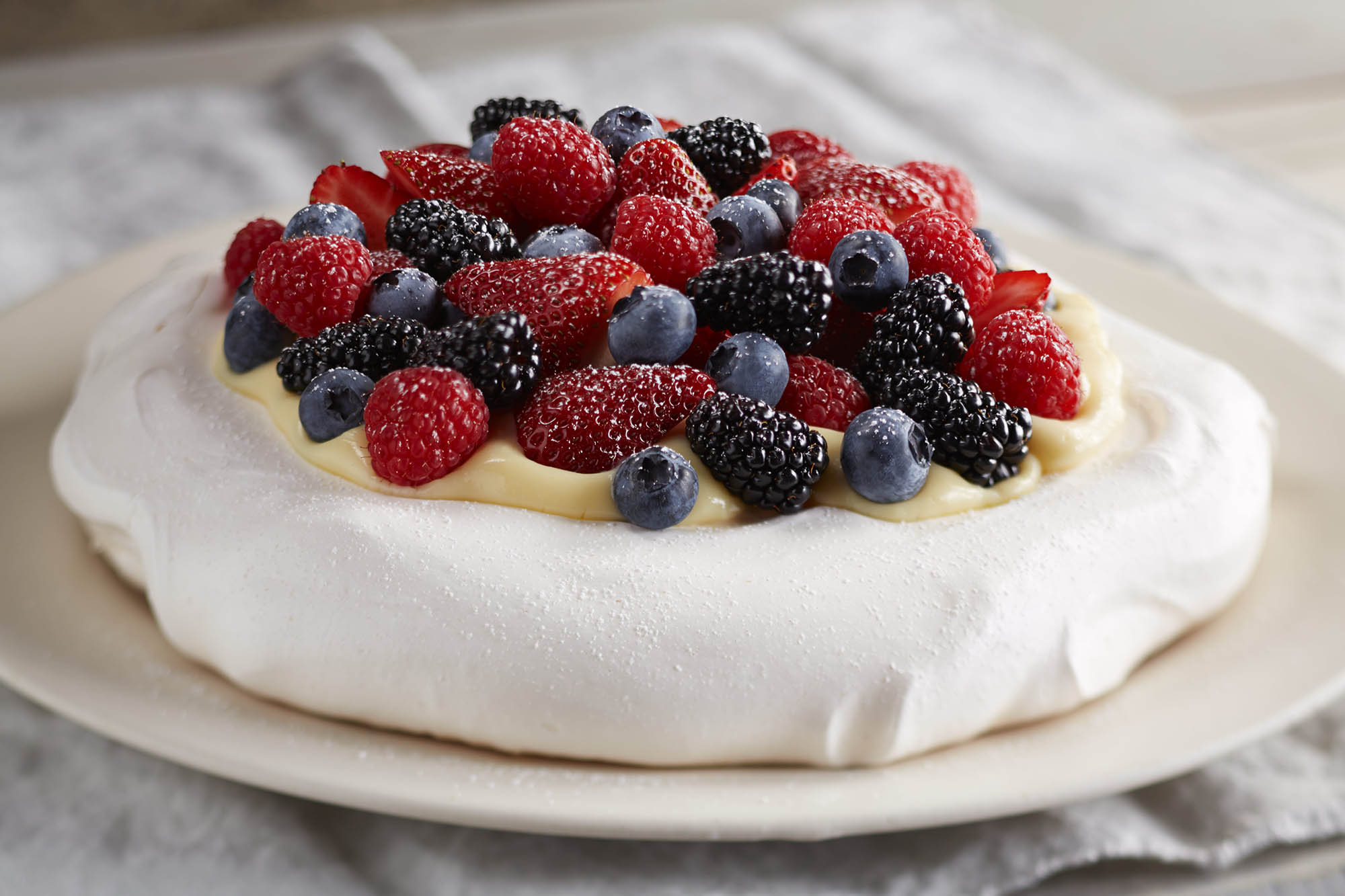 Mixed Berry Pavlova