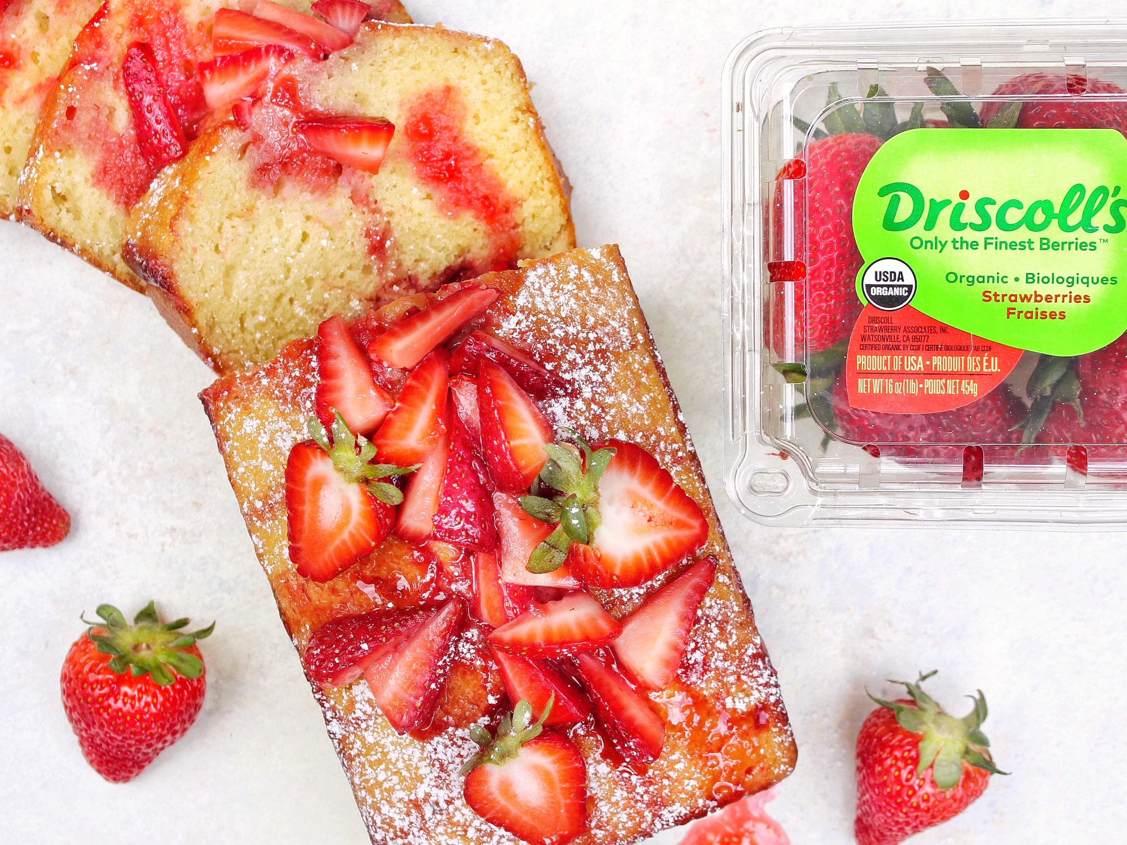 Strawberry Yogurt Cake